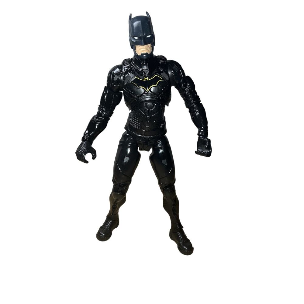 Batman DC Comics Action Figure Black Armor 12 in Toy Spin Master 2023